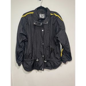 SUNTERRA Size Large Track Windbreaker Cinch Waist‎ Holiday 97 Retro Vintage 90s